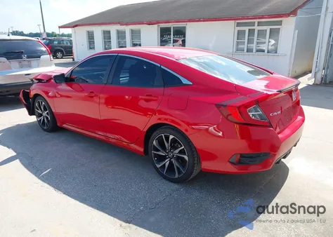 2020 Honda Civic Sport from USA, damaged, VIN 2HGFC2F83LH545556